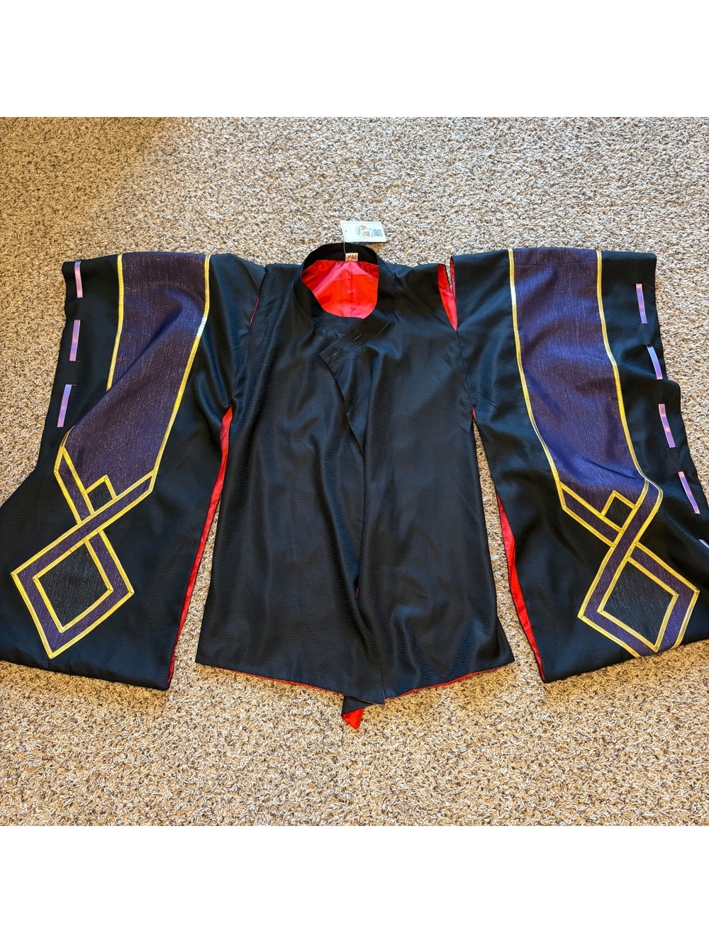 Genshin Impact Scaramouche Five Kasen Kuroshu Cosplay Costume Jimeng Size L